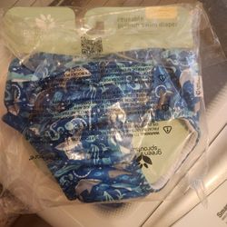 Green Sprouts Swim Diaper Reusable 12months