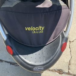 Jogger Stroller With Frame Suspension Baby Trend Ultra Lite Velocity Jogger Stroller, New! 