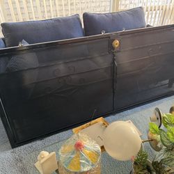 metal security screen door