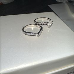 Genuine Silver Ring Set