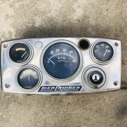 mercruiser instrument cluster