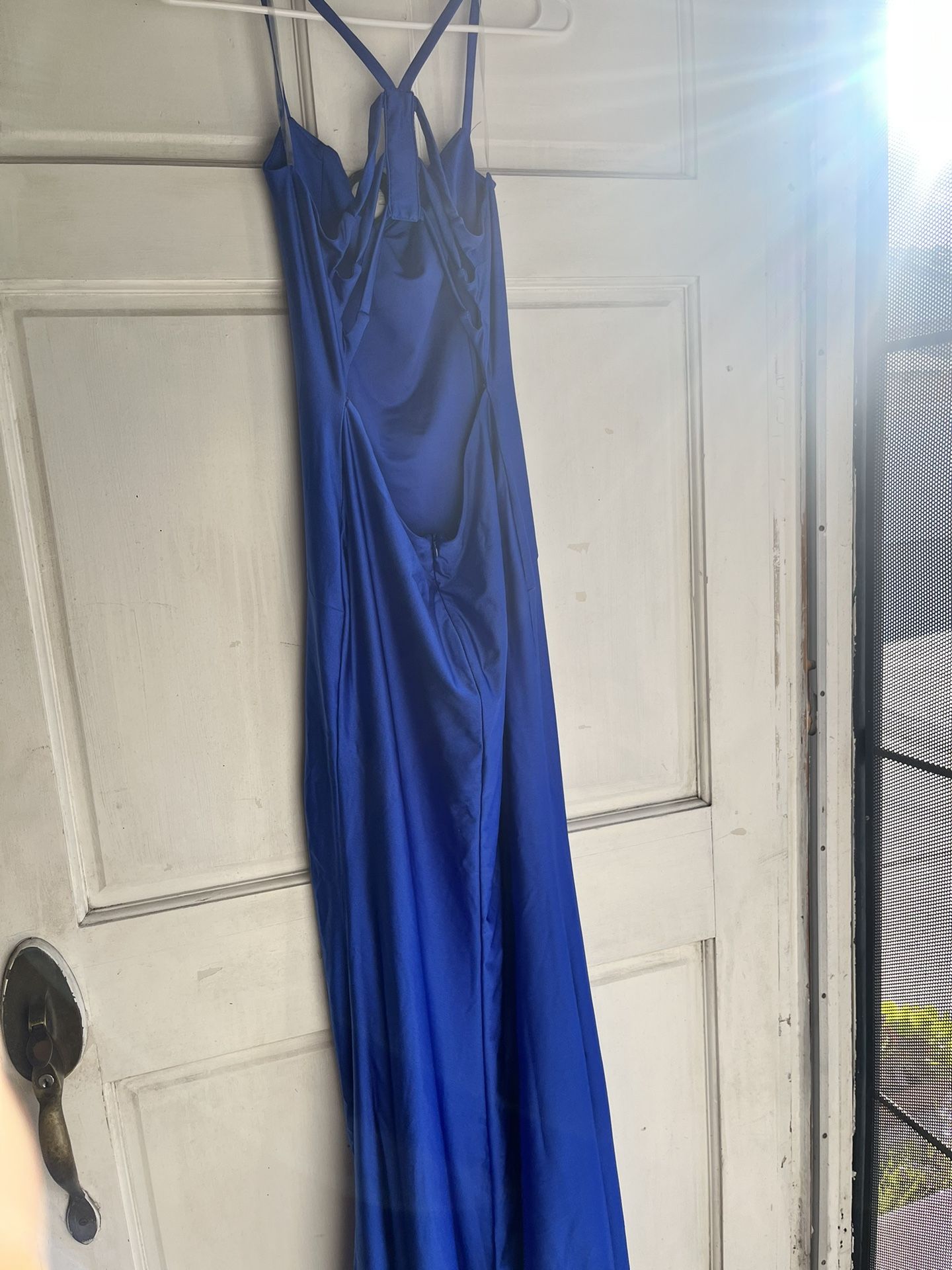 Royal Blue Long Dress 