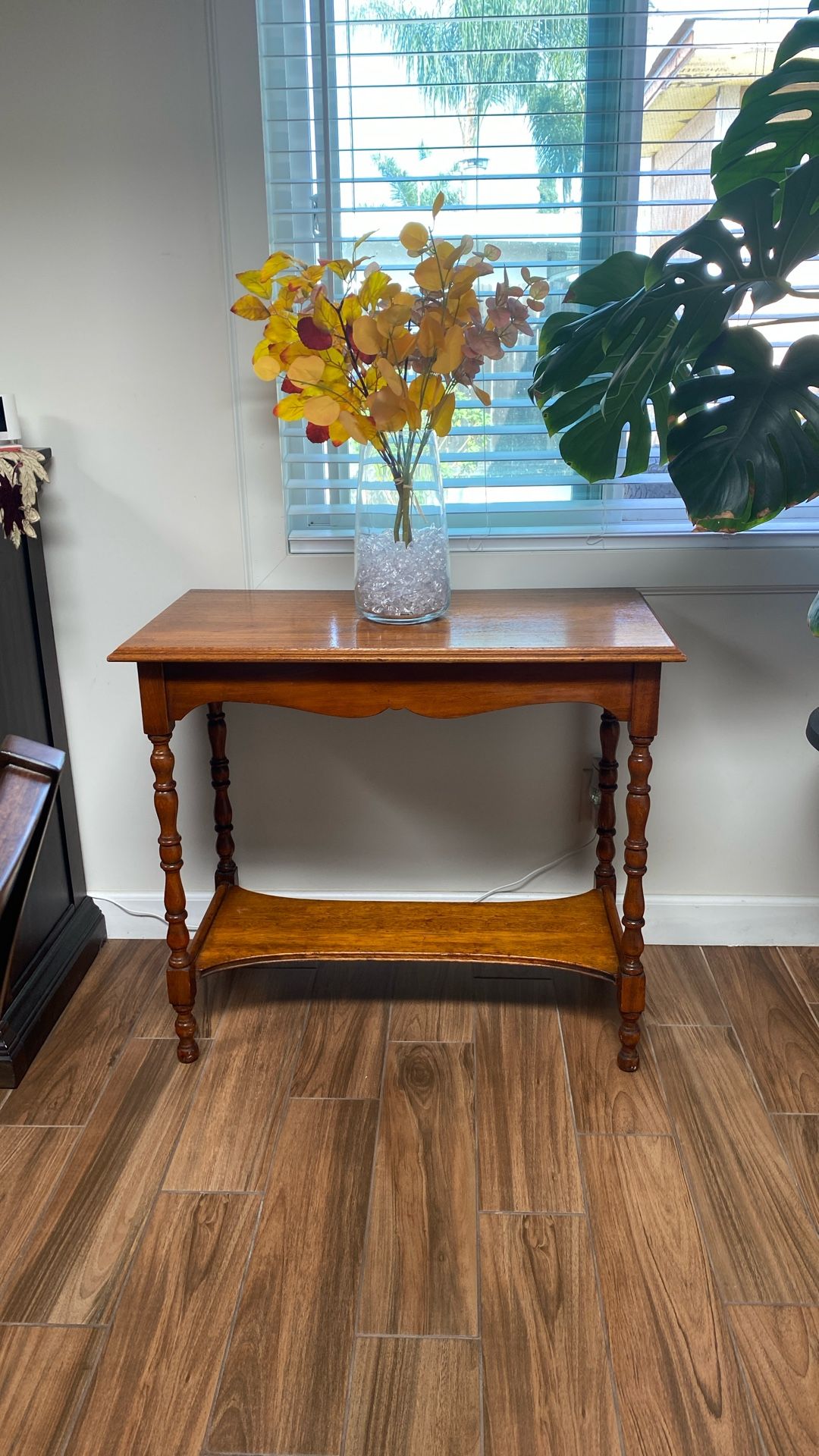 Entryway, Desk, Vanity Solid Wood Table