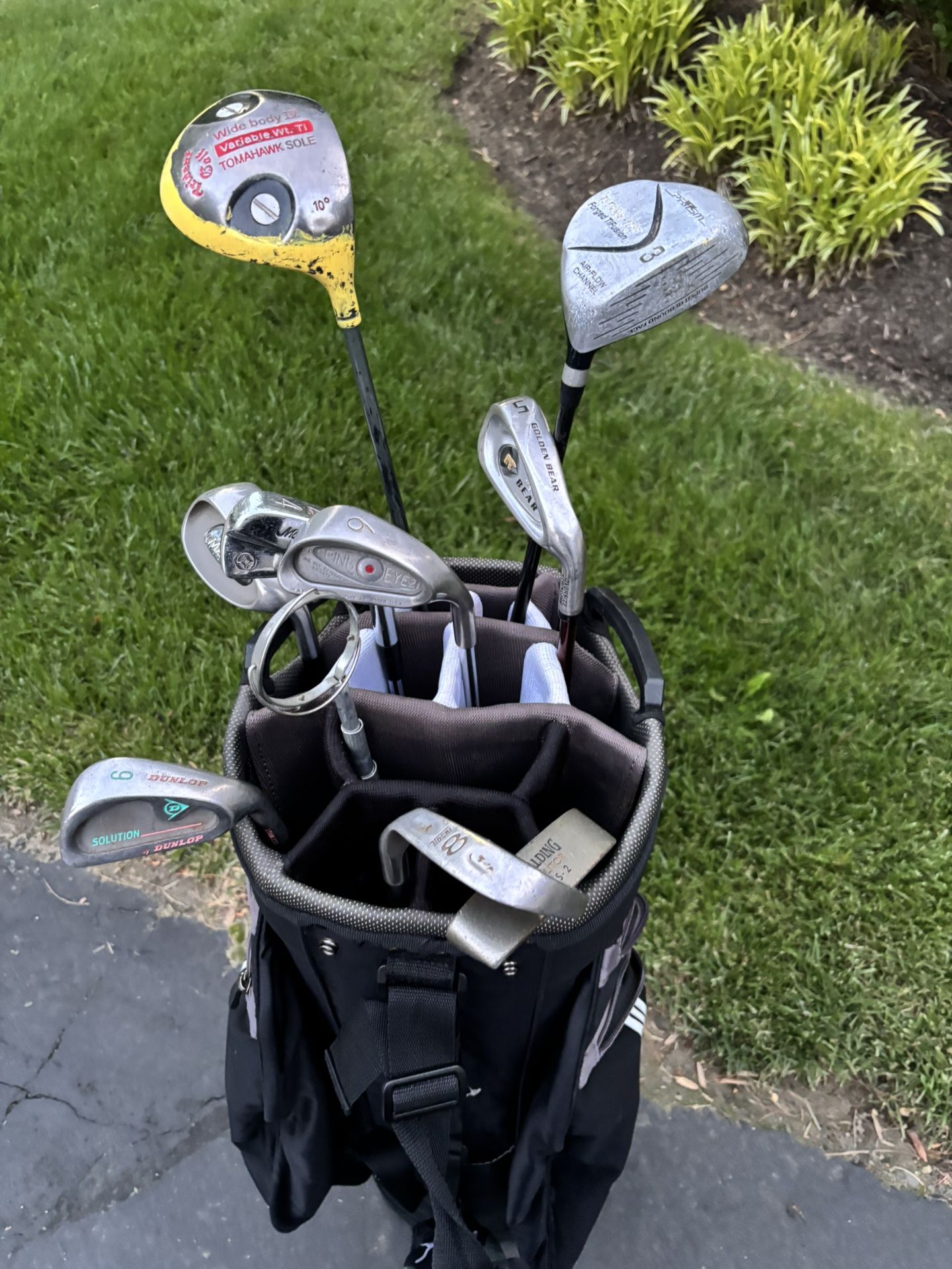 Puma Golf Bag And Clubs