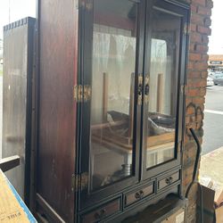 Antique Korean Display Cabinet 
