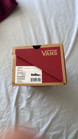 Black authentic vans