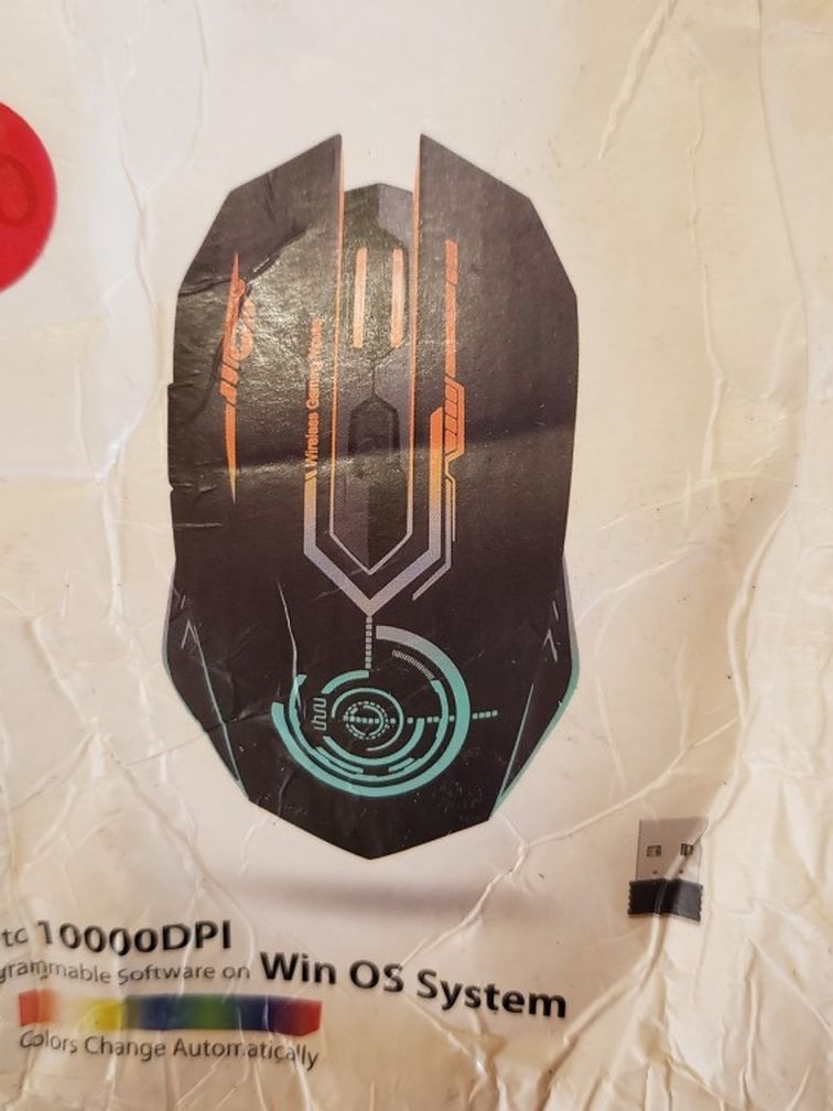 Wireless Color Changing Gaming Mouse Wm-02