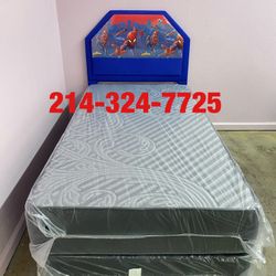 Twin Bed With Mattress 