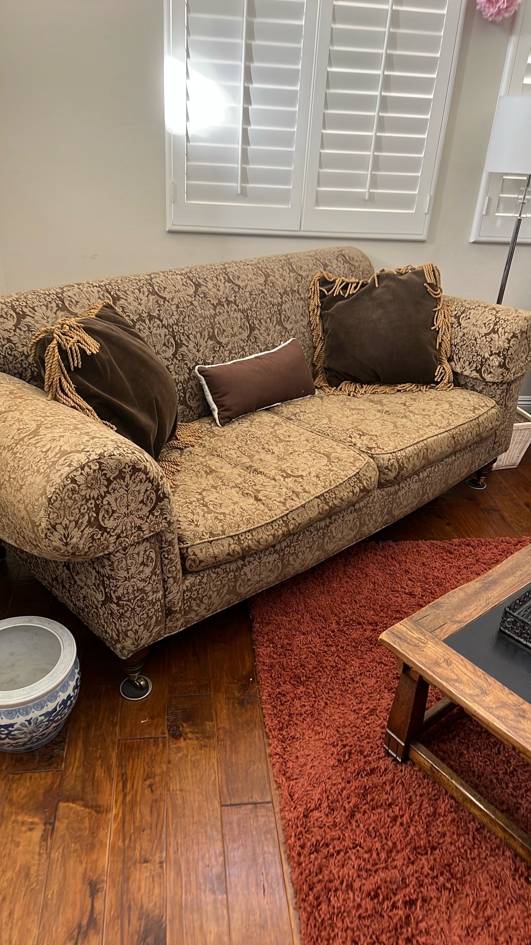 Antique Down Filled Couch