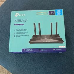 AX1800 Gigabit Wi-Fi 6 Router
