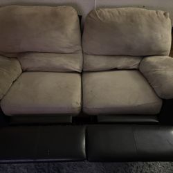 fully relaxed couch
