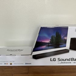 LG  Sound Bar with MERIDIAN | Dolby Atmos 3.1.2 