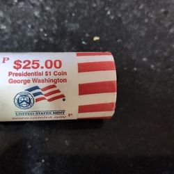 Uncirculated Presidential $1 Coin.