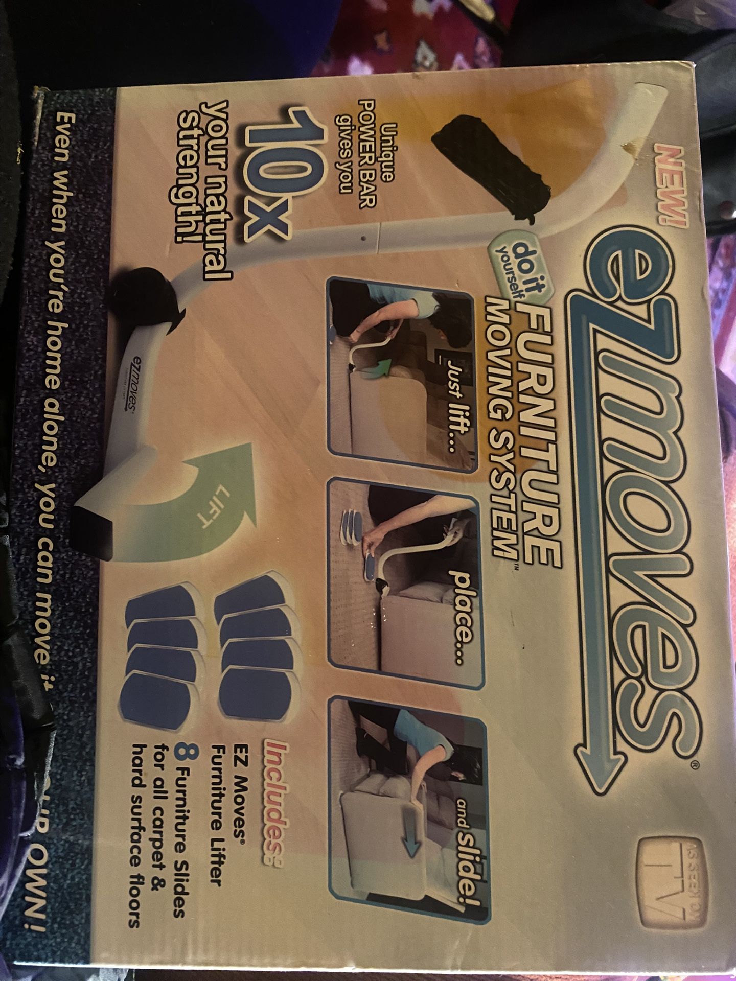 Easy move furniture moving system