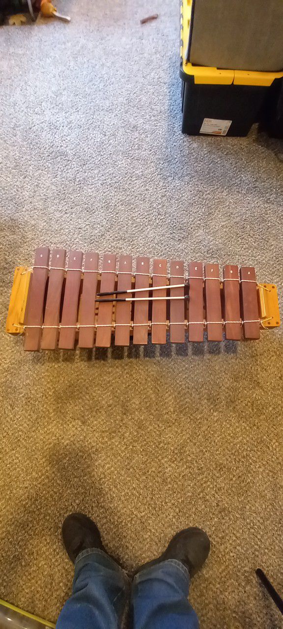 Hand Made Wooden Marimba