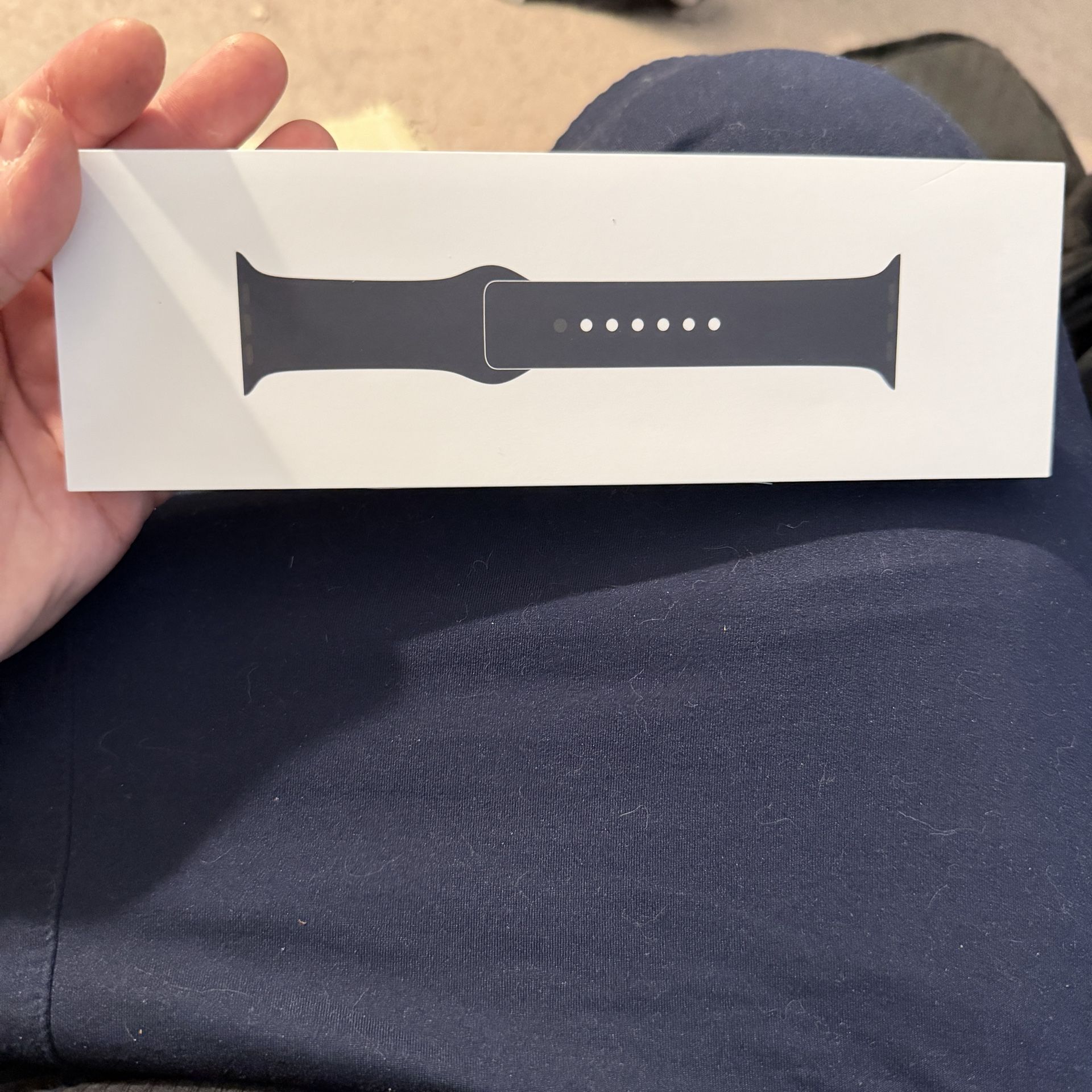 Brand New Apple Watch 46mm M/L Midnight Sport Loop Band still sealed.