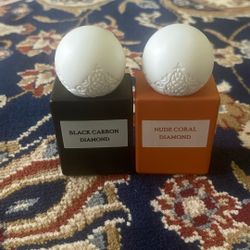 Black carbon Diamond And Nude Coral Diamond Colgone