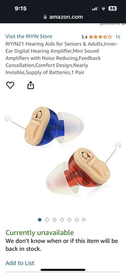LAST SET! Hearing Aids