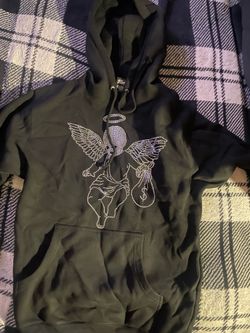 Hastamuerte hoodie rhinestones