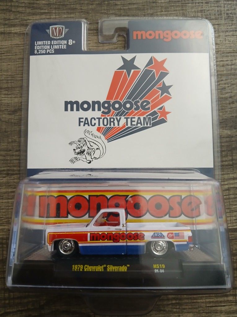1979 Chevrolet Silverado Pickup Truck "Mongoose Factory Team" series Diecast M2 Machines