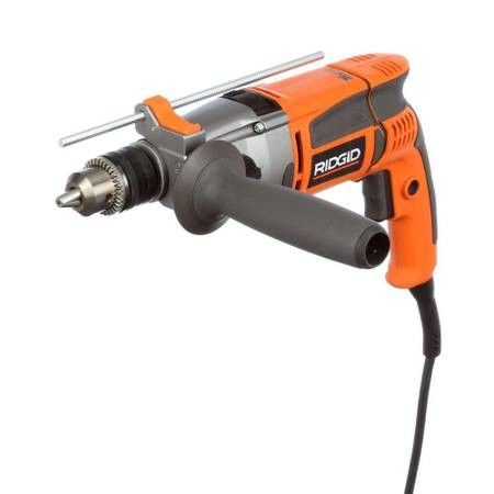 NEW RIDGID R50111 8.5AMP CORDED 1/2 INCH HEAVY-DUTY HAMMER DRILL KIT