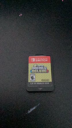 Super Mario bros U deluxe