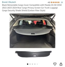Rear Cargo Cover Mazda CX-50