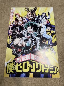 My Hero Academia Poster 24x36