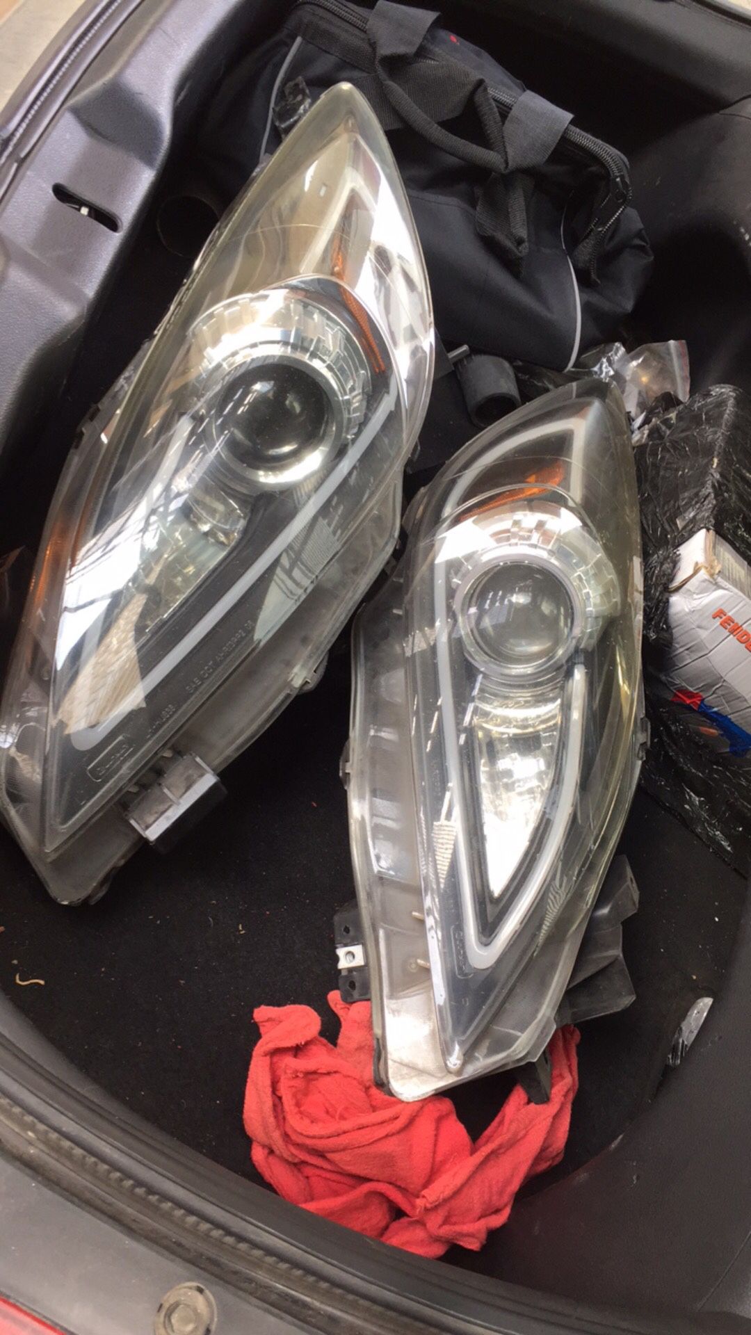 2010-2013 Mazda 3 headlights