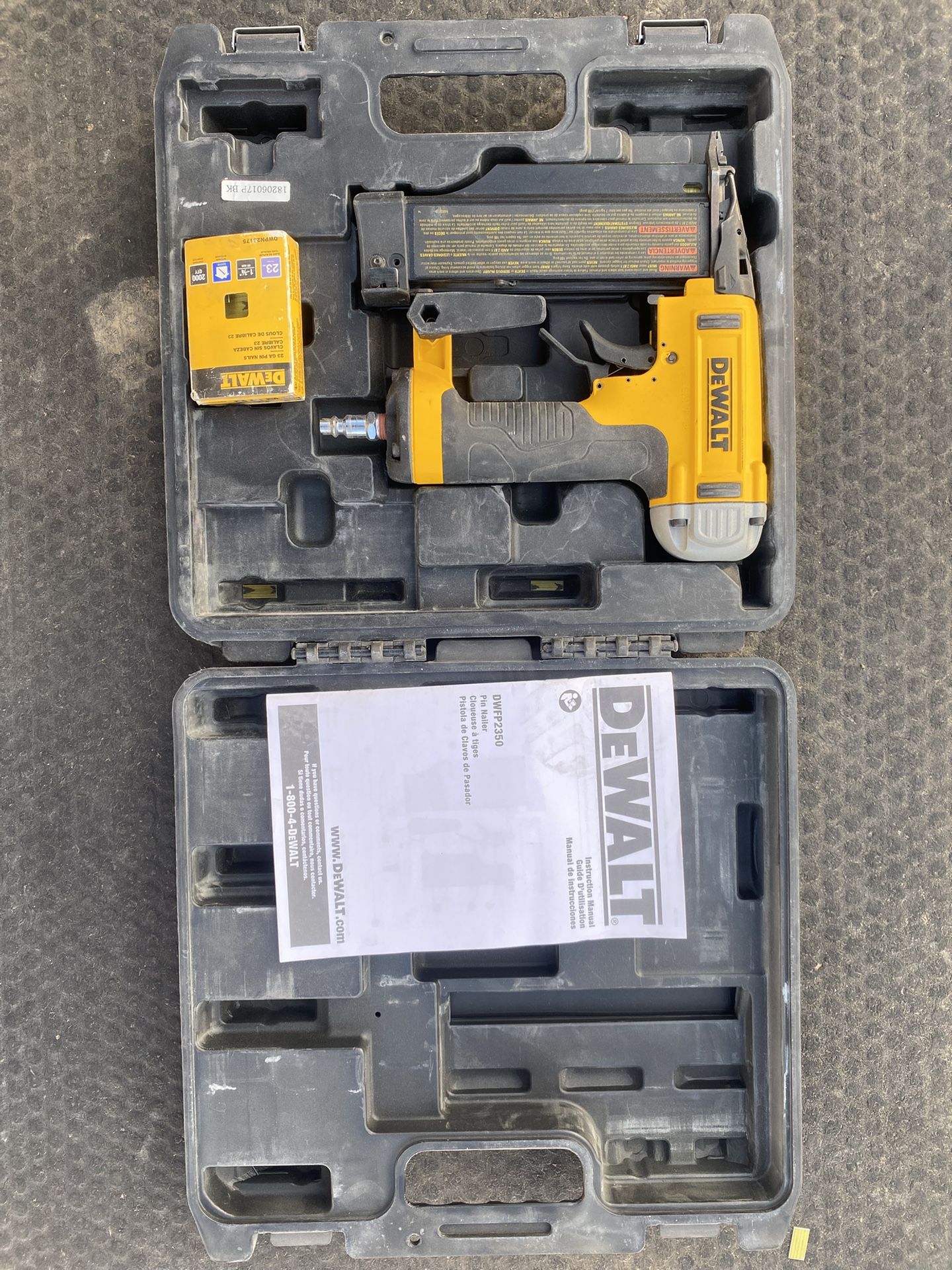 23ga. DeWalt Pin Nailer