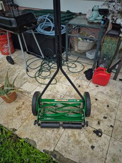 Land mower manual Scott's elite 16