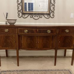 20th Century Hickory Chair Mahogany Sideboard (Open To Offers)