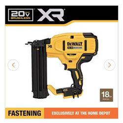 DeWalt 18 Gauge Nail Gun