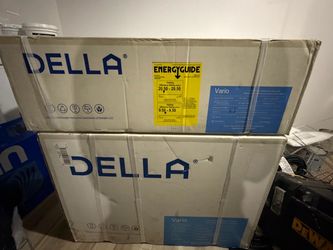 Brand New DELLA 12,000 BTU Mini Split AC + Heat Pump – 115V