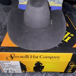 7 1/4 Serrateli Hat Company Tejana 