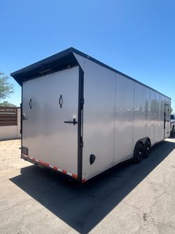 8.5 x 28ft enclosed trailer