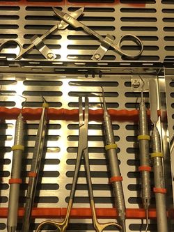 Crown Bridge Prosth Dental Instruments With Cassette