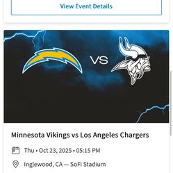 Minnesota Vikings vs Los Angeles Chargers