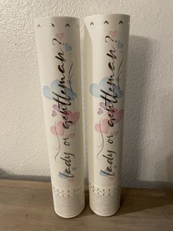 Pink Gender Reveal Confetti Canon