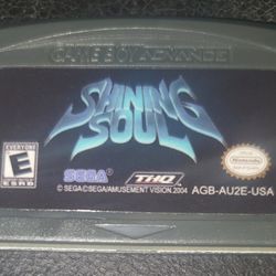 Shining Soul GBA Game Cartidge Gameboy Advance Video Game
