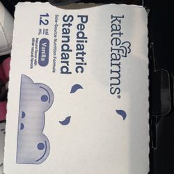 I Have 4 -12 Pack Boxes Ovf Kate Farms Pediatric Stands