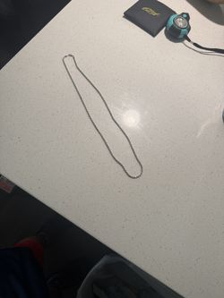 26in Silver Rope Chain