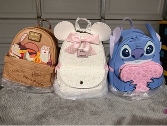Various Loungefly Backpacks NWT