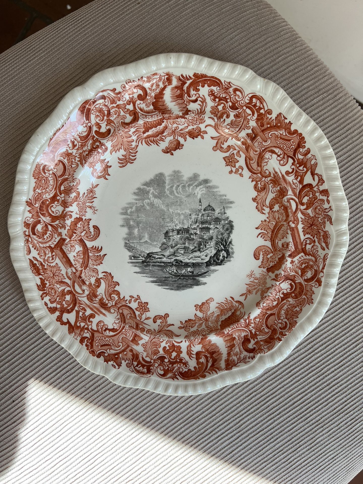 Set Of 8 Copeland England Beverly China Plates