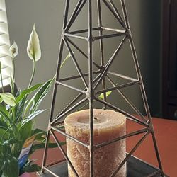 Candle Holder 28” Height 6 1/4” Width