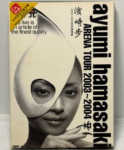Ayumi Hamasaki Arena Tour 2003-2004 DVD 2004 J-Pop Live Concert NTSC Region 2