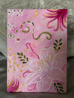 Floral Canvas Painting