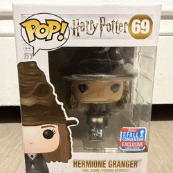 Funko Pop Harry Potter Hermione Granger Sorting Hat NYCC 2018 Fall Convention