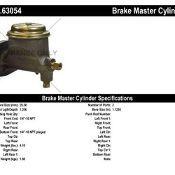 Brake Master Cylinder 2 Port