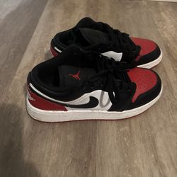 Red Air Jordan 1 Lows 